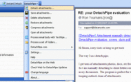 DetachPipe for Outlook screenshot